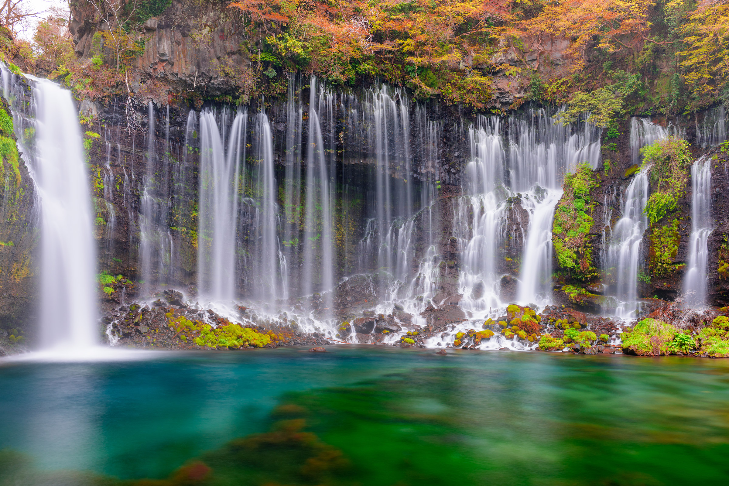 Japan Fujinomiya Shiraito Falls