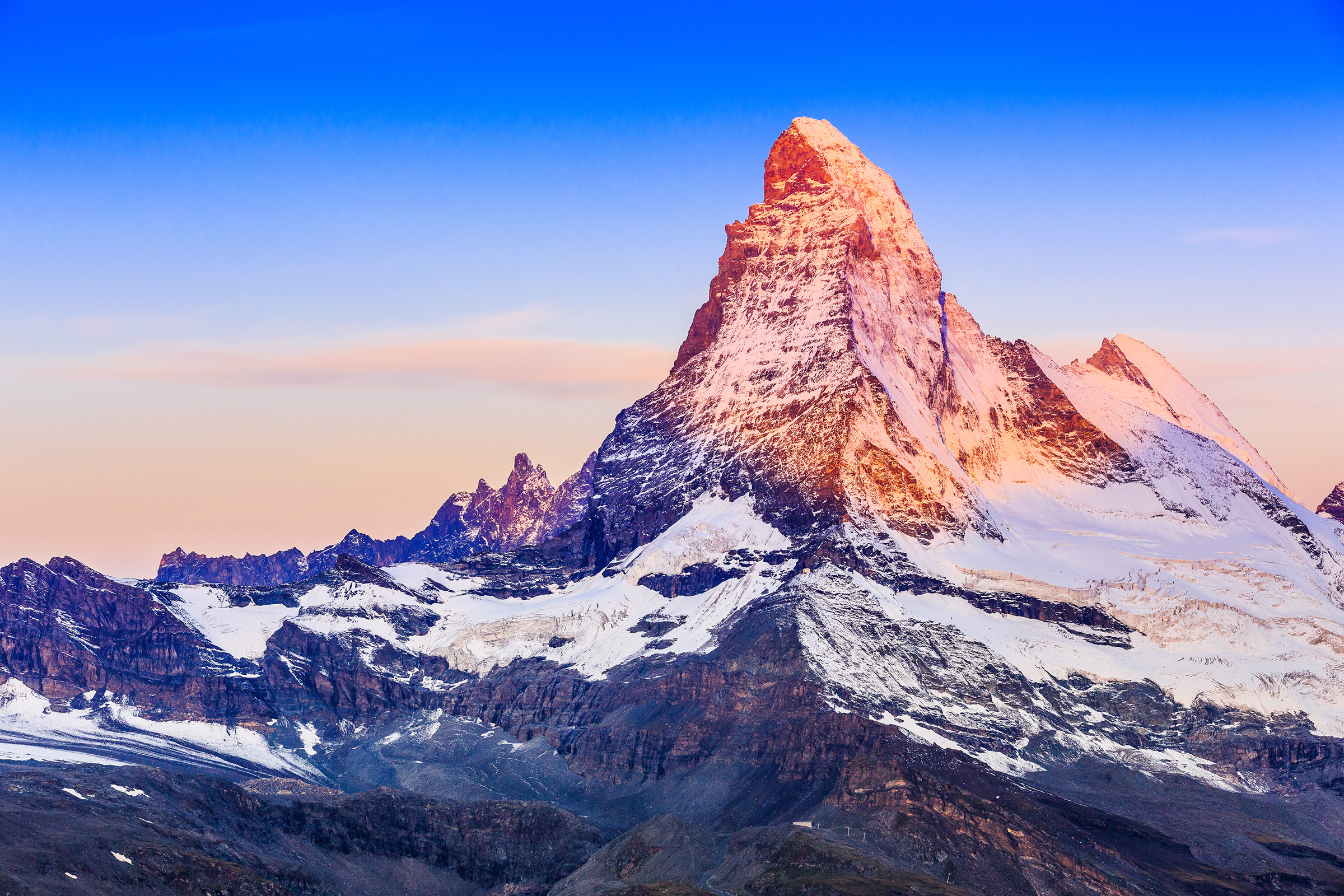 Switzerland Zermatt Matterhorn