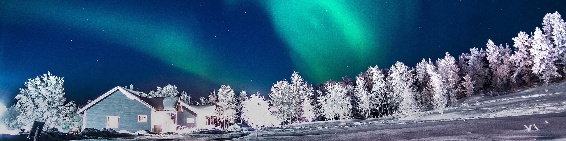 Finland Aurora Borealis in Lapland