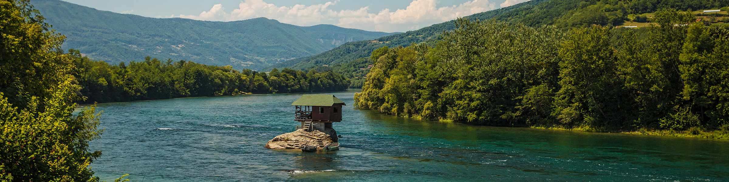 Serbia Tara National Park Drina River