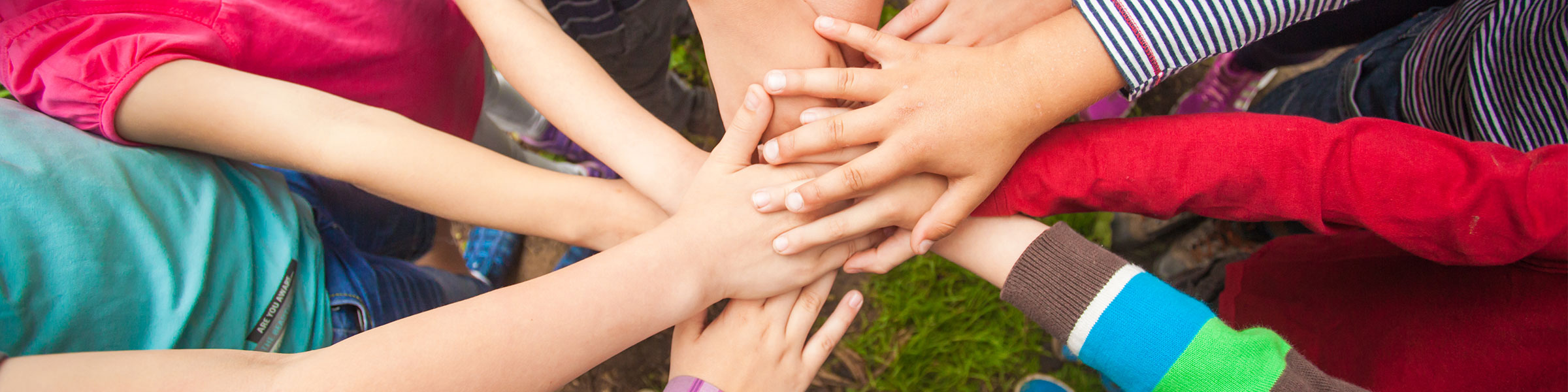 Clasped hands