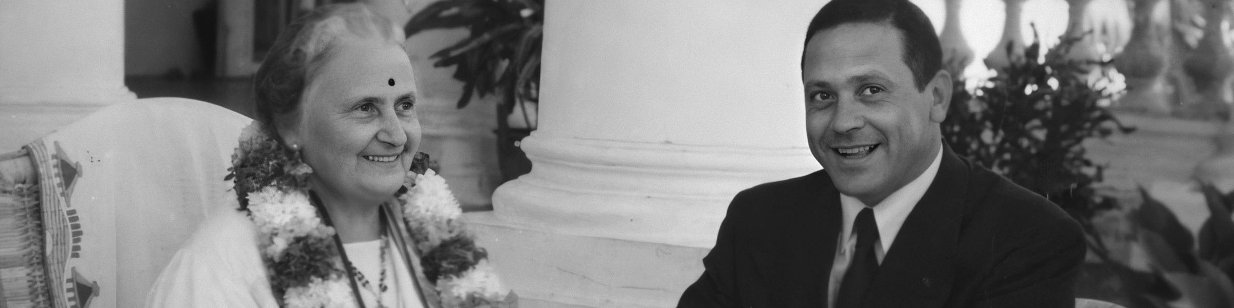 Maria and Mario Montessori, India, 1940