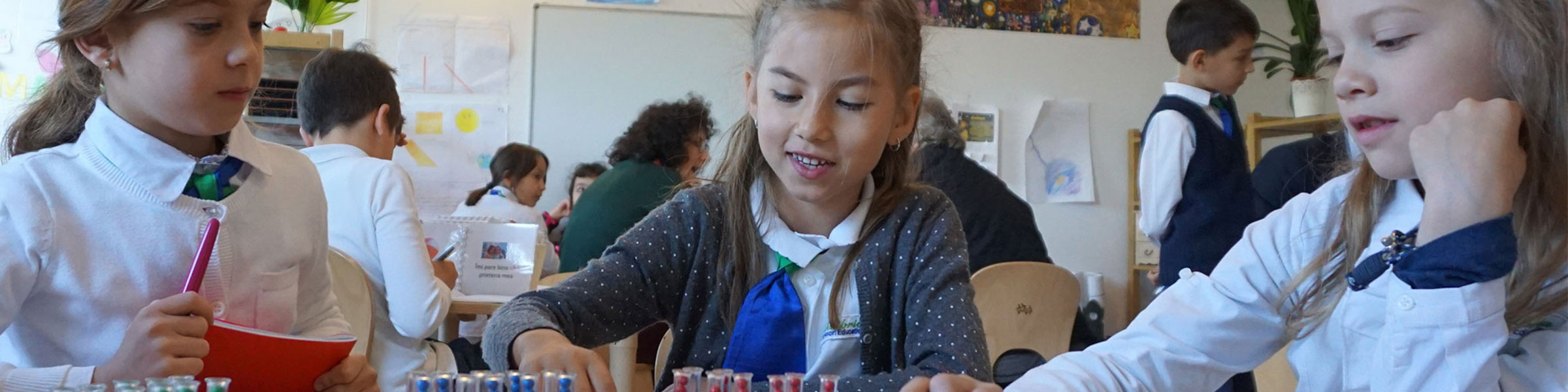 Montessori maths groupwork