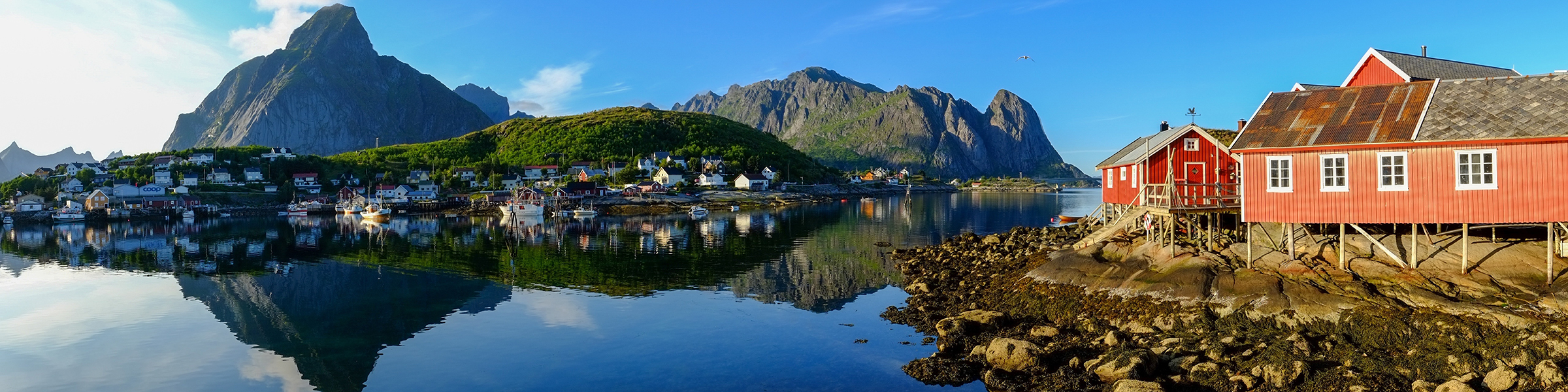 Norway Reine Fishing Village