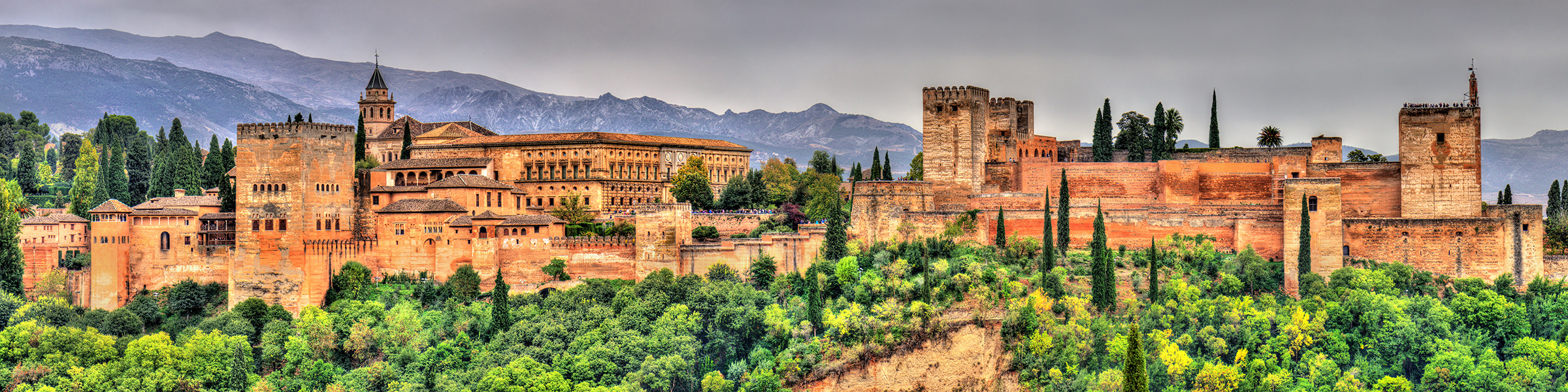 Spain Andalusia Granada Alhambra