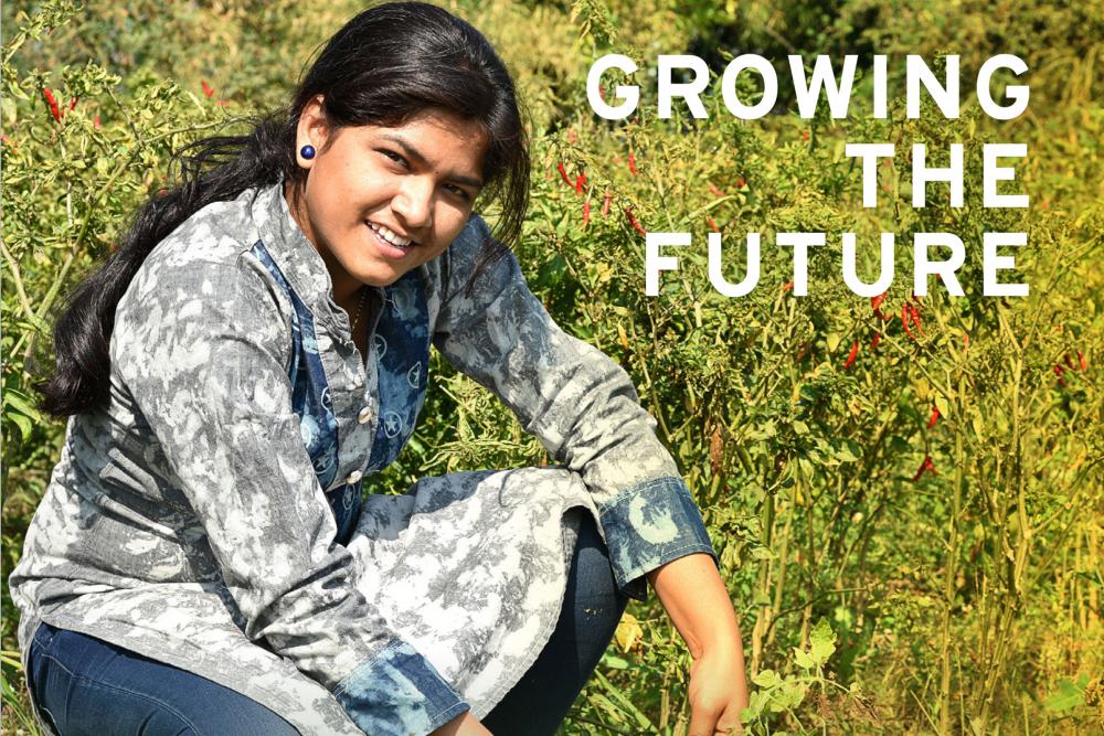 Adolescent in field: Growing the Future