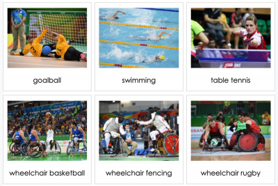 Montessori Classified Cards for Paralympic Games